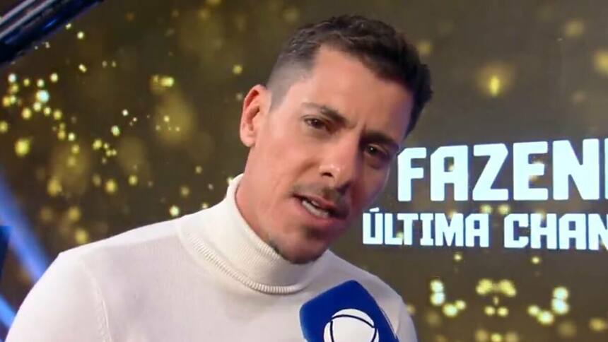 Sacha Bali em trecho de entrevista ao Hoje em Dia, direto do palco do Hora do Faro