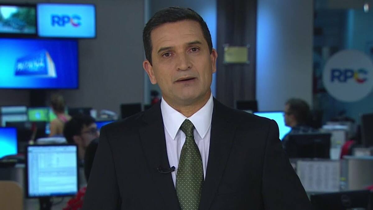 Wilson Kirsche em trecho de apresentação na RPC