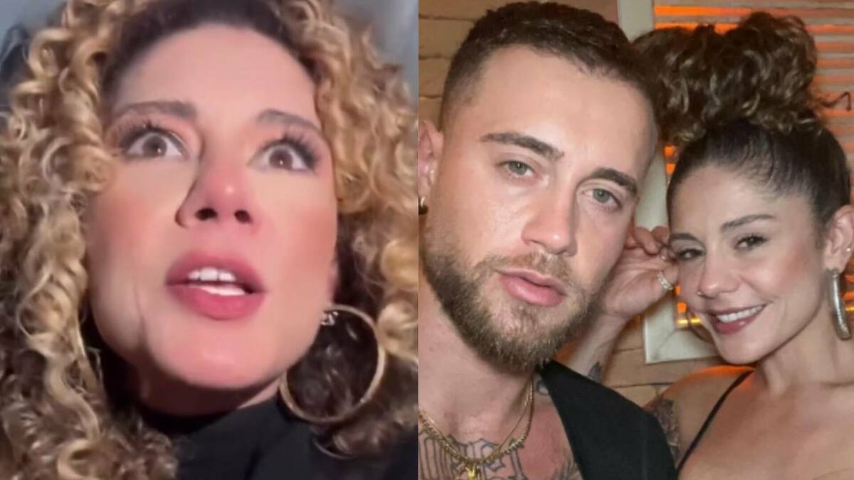 Leoni Escobar e Yuri Bonotto em uma montagem