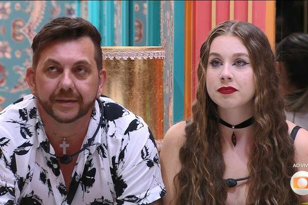 Edilberto e Raissa Eliminacao BBB 25
