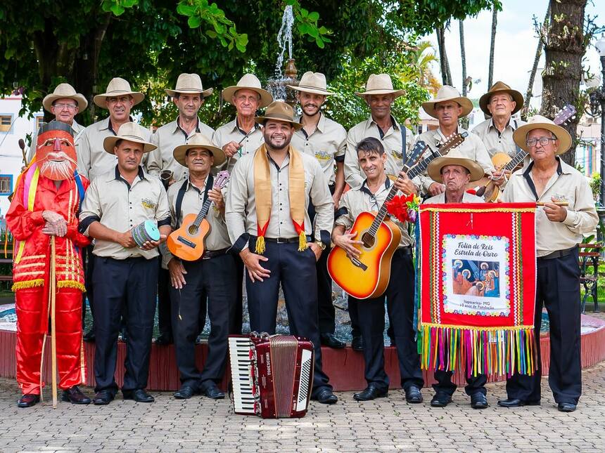 Foto do Grupo Folia de Reis