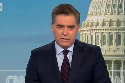 Jim Acosta em trecho de declaração na CNN Internacional