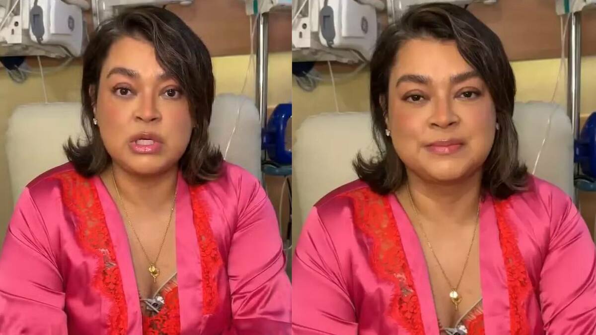 Preta Gil em trechos de um vídeo no hospital
