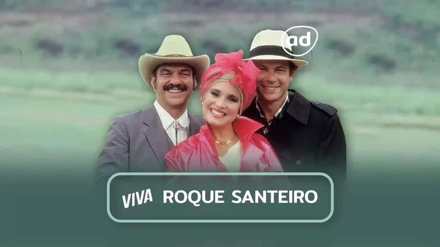 José Wilker, Regina Duarte e Lima Duarte na arte do resumo diário de Roque Santeiro