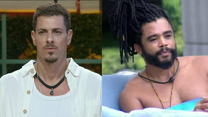 Sacha Bali e Diogo Almeida em uma montagem