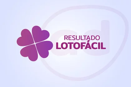 Arte do resultado da Lotofácil