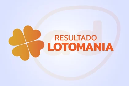 Arte do resultado da Lotomania