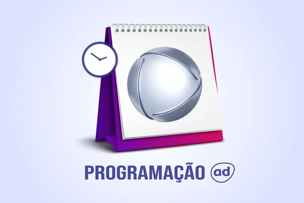 Arte de divulgação da programação da Record