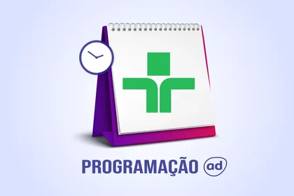 Logo da TV Cultura na arte da programação