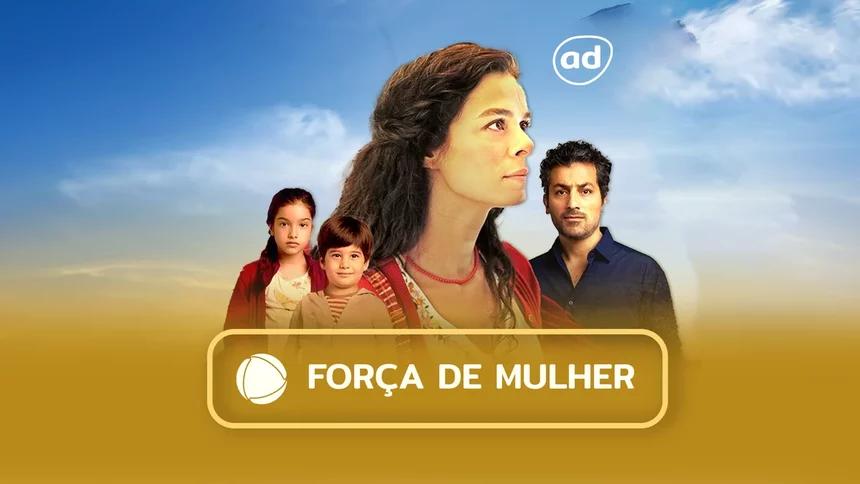 Protagonistas na arte do resumo de Força de Mulher