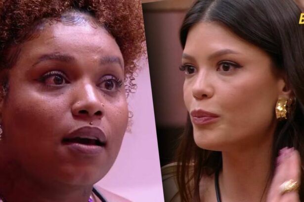 Camilla e Vitória Strada em uma montagem na treta do BBB 25