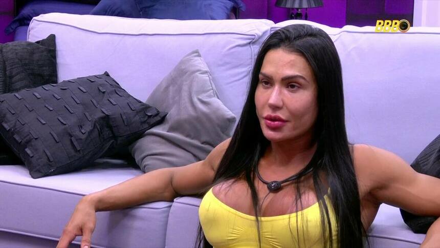 Gracyanne Barbosa no Quarto Secreto do BBB 25