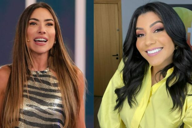 Patricia Abravanel e Daniele Brandi em uma montagem
