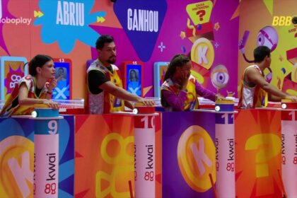 Vitória, Vinicius, Aline e Guilherme na Prova do Líder de Resistência do BBB 25