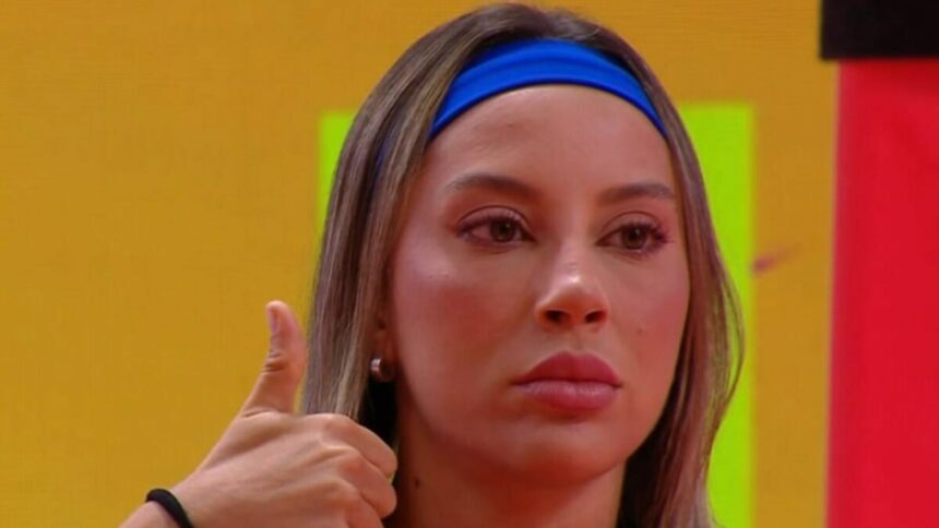 Renata na Prova do Líder do BBB 25