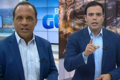 Zé Eduardo Bocão e Pedro Sento Se em uma montagem