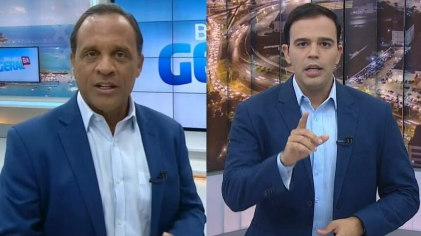 Zé Eduardo Bocão e Pedro Sento Se em uma montagem