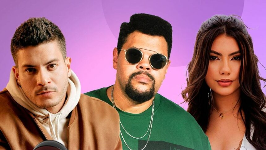 Arthur Aguiar, Babu Santana e Fernanda Bande na arte do BBB 25