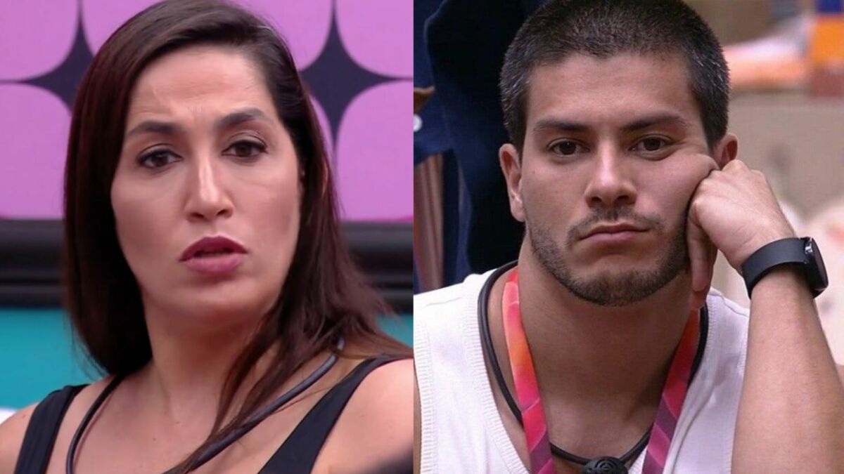 Daniele Hypolito e Arthur Aguiar em uma montagem