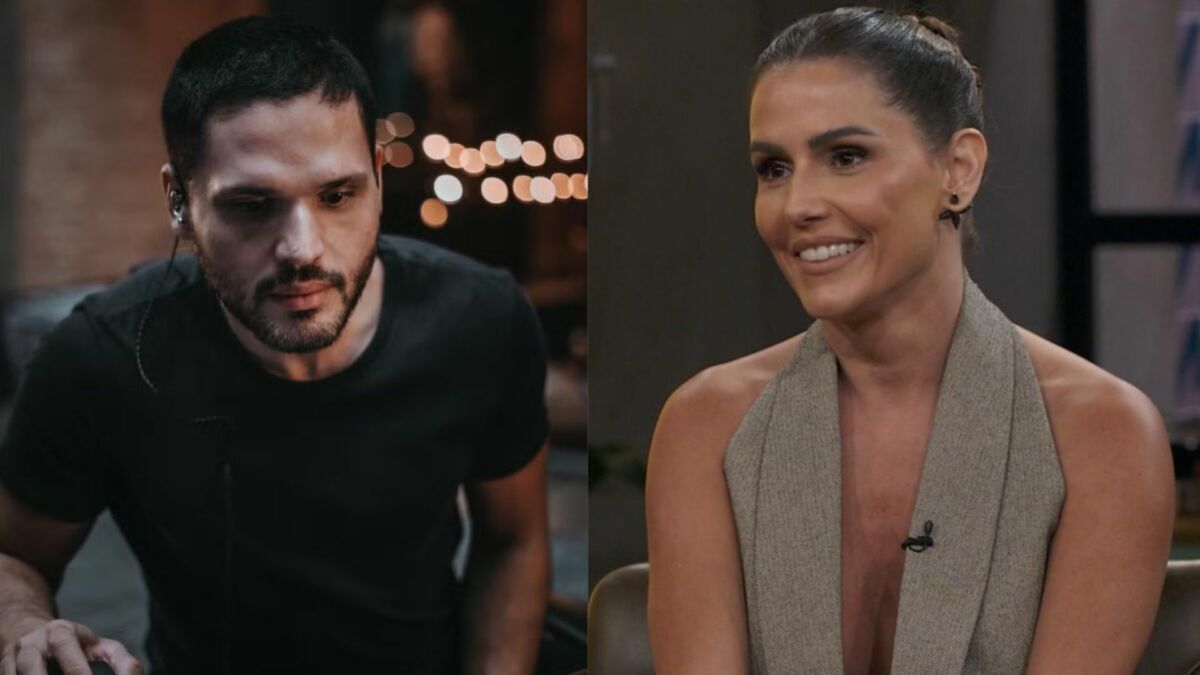 Dudu Borges e Deborah Secco em uma montagem