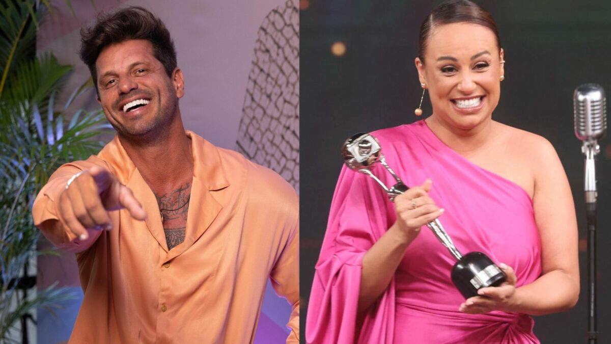 Fernando Fernandes e Karine Alves em uma montagem