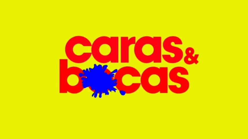 Logo da novela Caras e Bocas