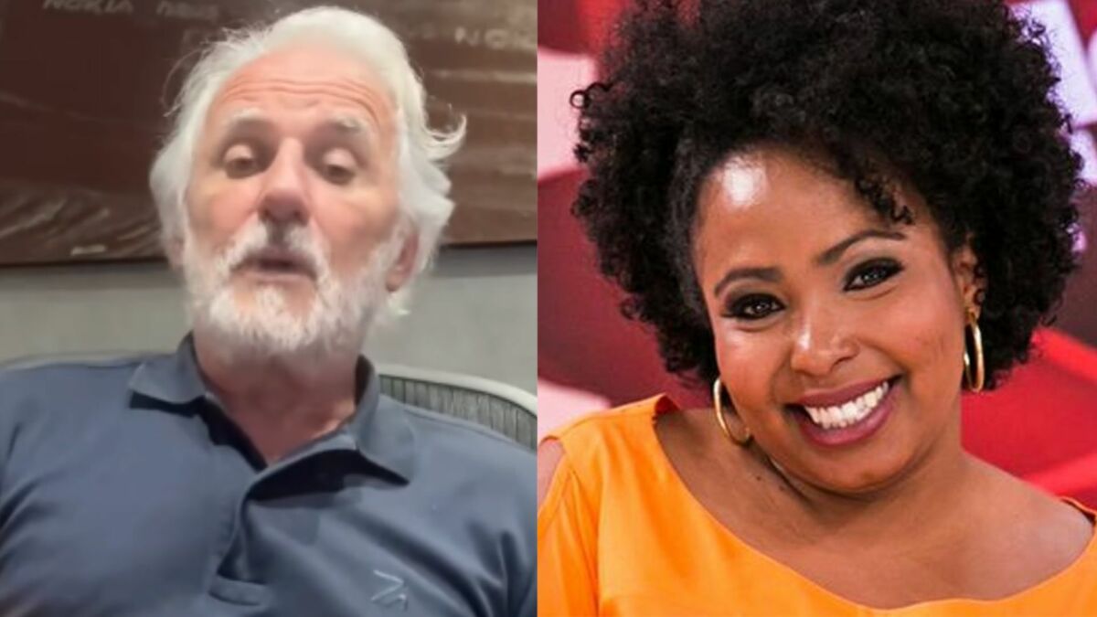 Otávio Mesquita e Juliana Oliveira em uma montagem