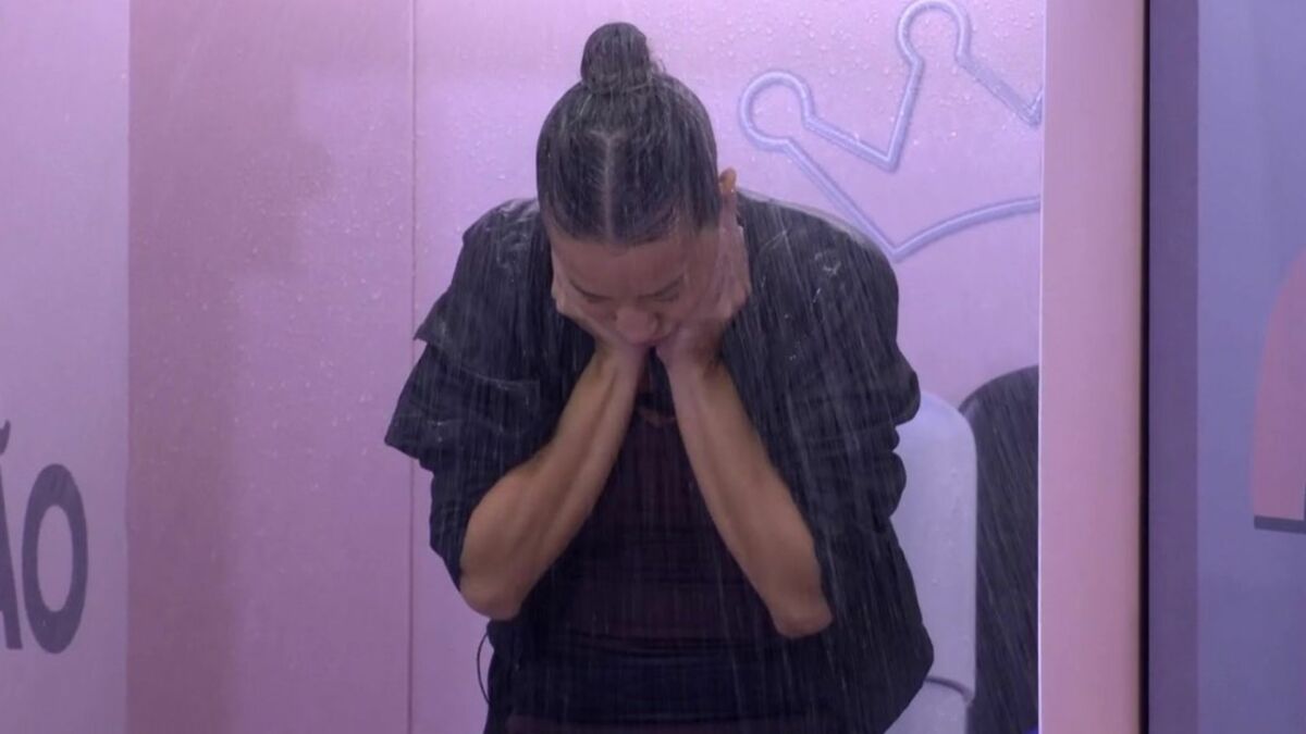 Renata em trecho da 8ª Prova do Líder do BBB 25