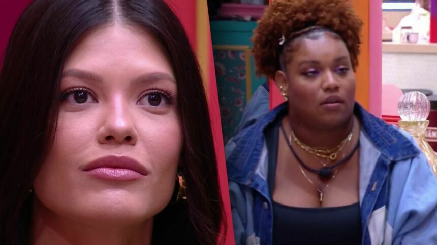 Vitória divide tela com Camilla durante sincerão do BBB25