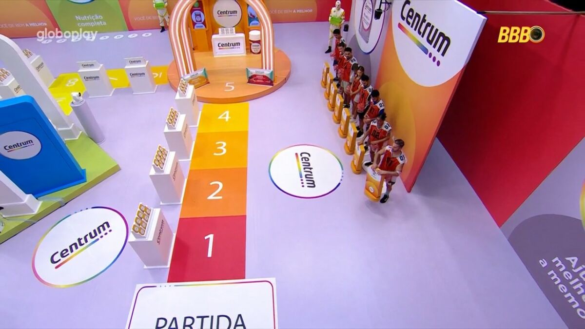 Cenário da oitava prova do anjo do BBB 25