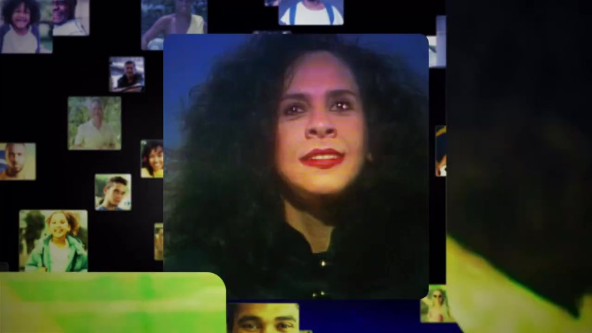 Gal Costa entre as artes da abertura da novela Vale Tudo