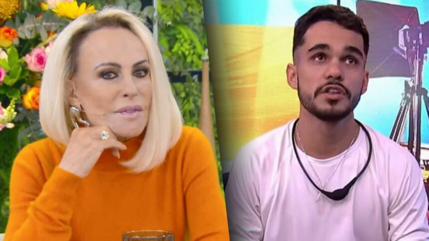 Ana maria Braga e João Gabriel em uma montagem