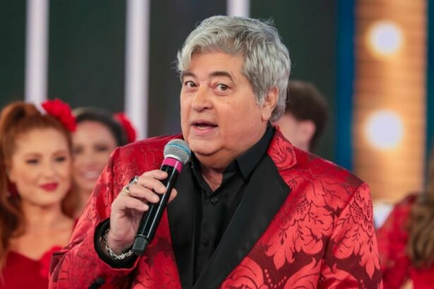 Datena travestido de de Sidney Magal no Programa Silvio Santos