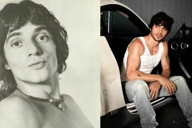 Fábio Jr. e Fiuk em uma montagem
