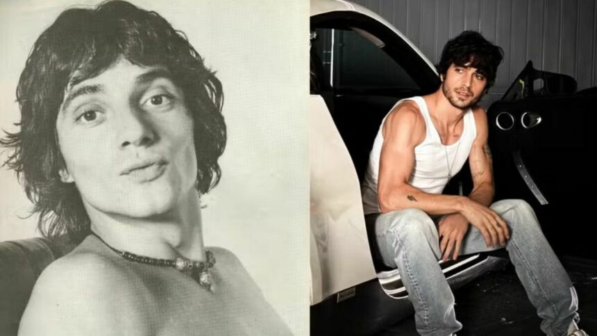 Fábio Jr. e Fiuk em uma montagem