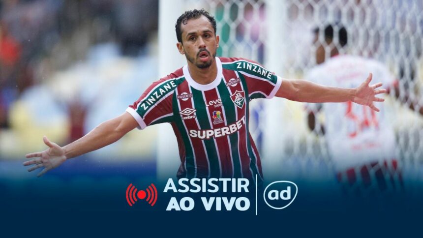 Jogador Lima na arte onde assistir ao jogo Fluminense x Santos, pelo Brasileirão