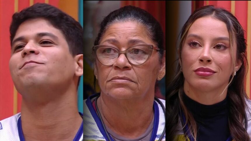 Guilherme, Joselma (Delma) e Renata pedem votos no BBB 25