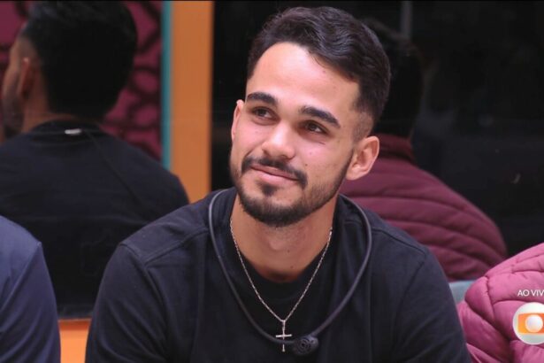 João Gabriel no sofá do BBB 25