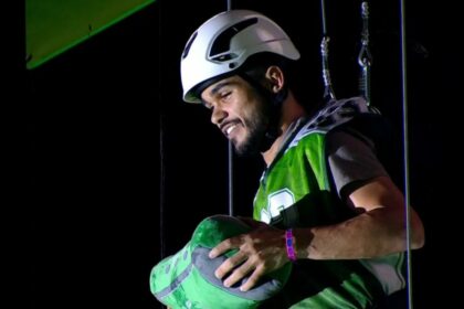 João Pedro em trecho da Prova do Líder no BBB 25