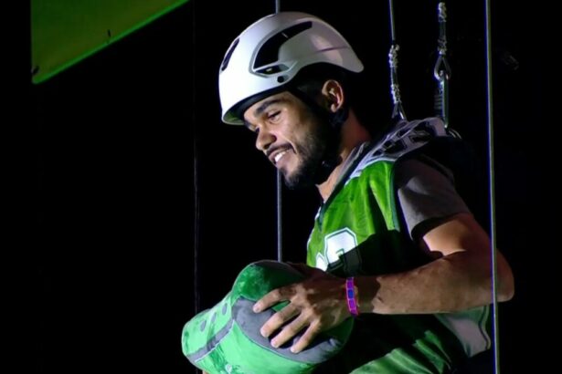 João Pedro em trecho da Prova do Líder no BBB 25