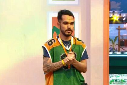 João Pedro em trecho da Prova do Líder no BBB 25