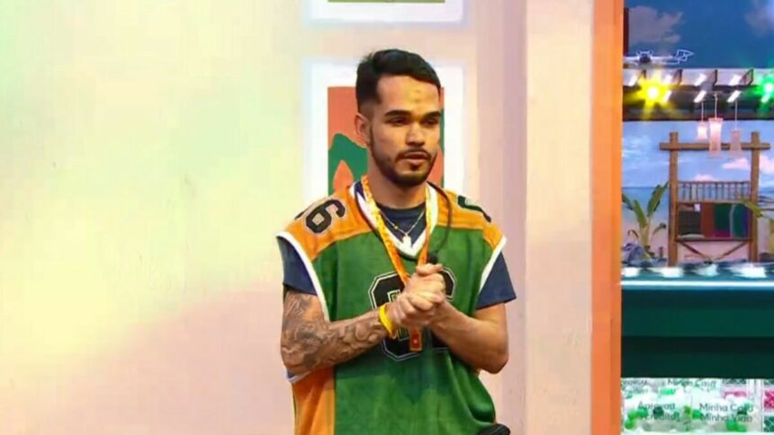 João Pedro em trecho da Prova do Líder no BBB 25