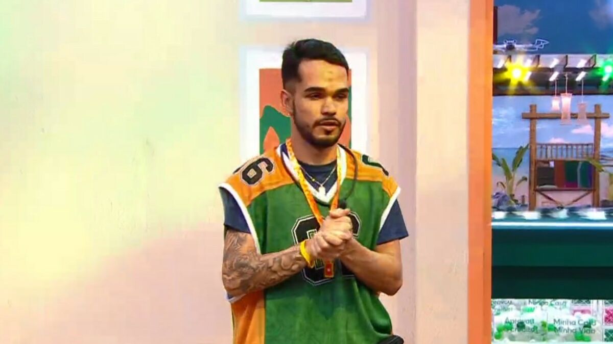 João Pedro em trecho da Prova do Líder no BBB 25