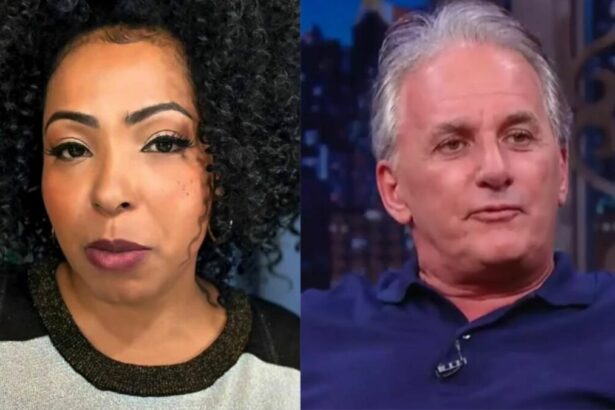Juliana Oliveira e Otávio Mesquita em uma montagem no SBT