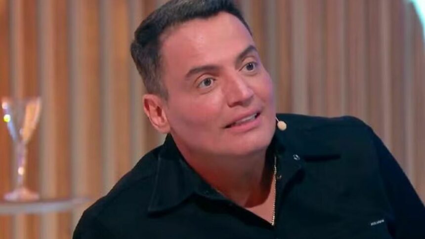 Leo Dias em trecho de participação no Sabadou do SBT