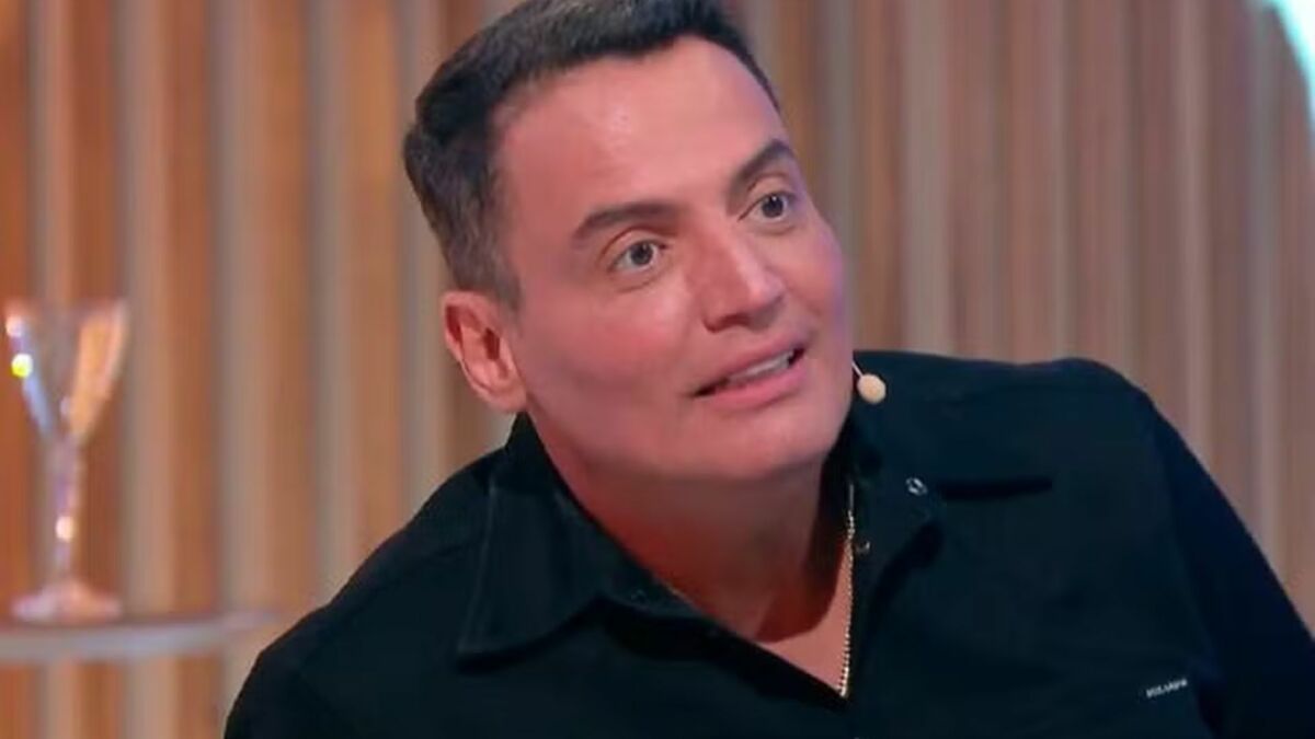 Leo Dias em trecho de participação no Sabadou do SBT