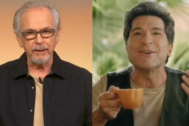 Nelson Araújo, no Globo Rural, e Daniel, no Viver Sertanejo, em uma montagem
