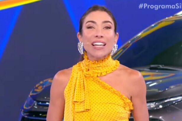 Patricia Abravanel em trecho do sorteio da Tele Sena