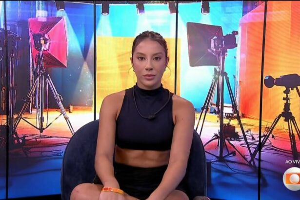 Renata no confessionário do BBB 25