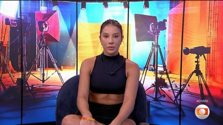 Renata no confessionário do BBB 25